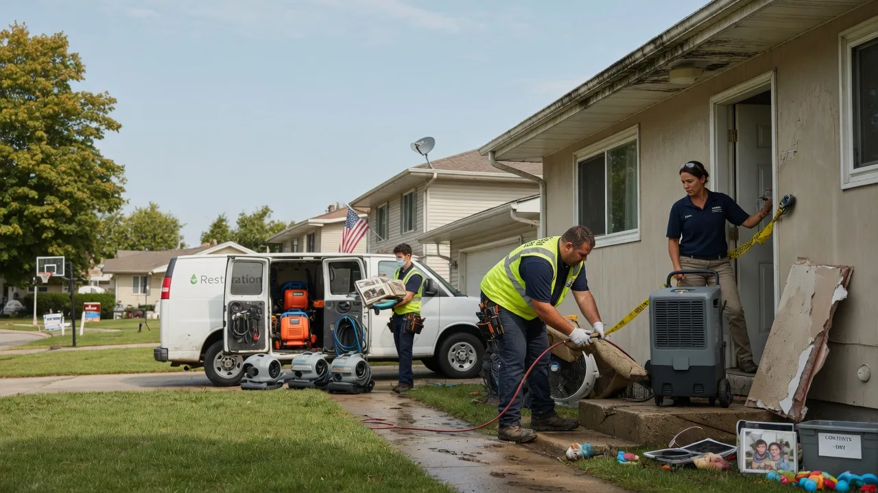 Water Damage Restoration in Tunkhannock, PA near me